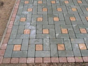 Гладкая тротуарная плитка